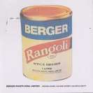 RANGOLI ACRYLIC EMULSION (and logo) trademark logo