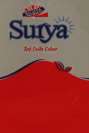 SUJITA SURYA RED OXIDE COLOUR (and logo) trademark logo
