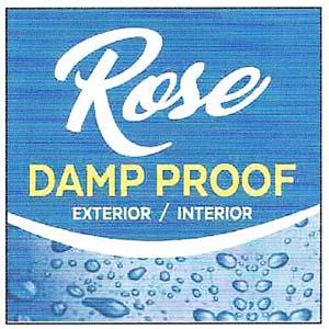 ROSE DAMP PROOF (and logo) trademark logo