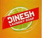 DINESH LYUNDRY SOAP (and logo) trademark logo