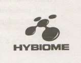 HYBIOME (and logo) trademark logo