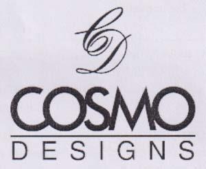COSMO DESIGNS (and logo) trademark logo