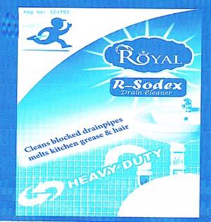 Royal R-sodex (and logo) trademark logo