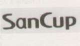 SANCUP (and logo) trademark logo