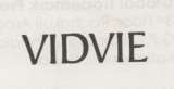 VIDVIE (and logo) trademark logo