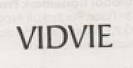 VIDVIE (and logo) trademark logo