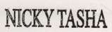 NICKY TASHA (and logo) trademark logo