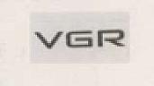 VGR (and logo) trademark logo