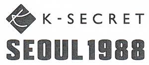 K-SECRET (and logo) trademark logo