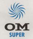 OM SUPER (and logo) trademark logo