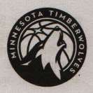 MINNESOTA TIMBERWOLVES WITH WOLFHEAD (and logo) trademark logo