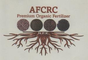 AFCRC PREMIUM ORGANIC FERTILIZER (and logo) trademark logo