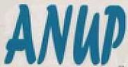 ANUP (and logo) trademark logo