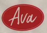 AVA (and logo) trademark logo