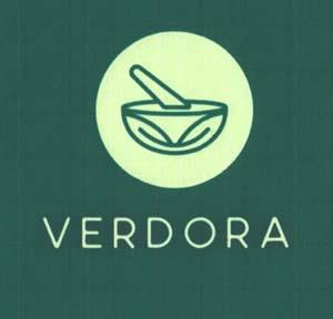 VERDORA (and logo) trademark logo