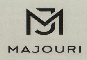 MJ MAJOURI (and logo) trademark logo