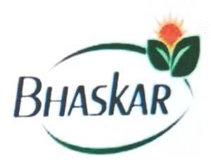 BHASKAR (and logo) trademark logo