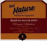 RED NATURE (and logo) trademark logo
