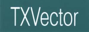 TXVECTOR (and logo) trademark logo
