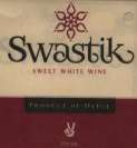 SWASTIK SWEET WHITE WINE (and logo) trademark logo