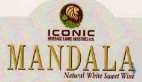 MANDALA WHITE (and logo) trademark logo