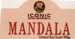 MANDALA RED (and logo) trademark logo