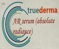 TRUEDERMA AR SERUM (and logo) trademark logo