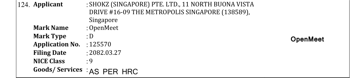 Original bulletin entry for OpenMeet