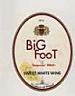 BIG FOOT (WHITE SWEET WINE) (and logo) trademark logo