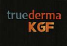 TRUEDERMA KGF (and logo) trademark logo