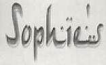SOPHIES (and logo) trademark logo