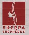 SHERPA SHEPHERDS (and logo) trademark logo
