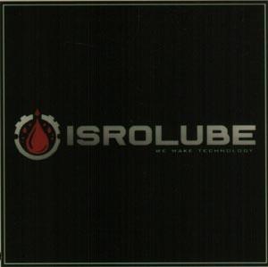 ISROLUBE (and logo) trademark logo