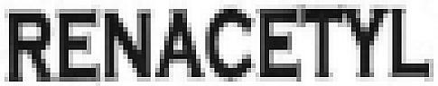 RENACETYL (and logo) trademark logo