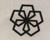 PENTAGANOL DESIGN (and logo) trademark logo
