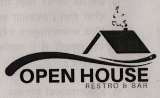 OPEN HOUSE RESTRO & BAR (and logo) trademark logo