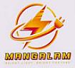 MANGALAM (and logo) trademark logo