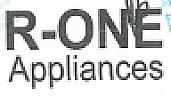 R-ONE APPLIANCES (and logo) trademark logo