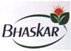 BHASKAR (and logo) trademark logo