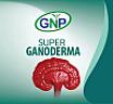 GNP SUPER GANODERMA (and logo) trademark logo