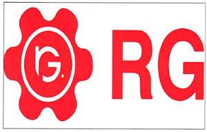 RG (and logo) trademark logo