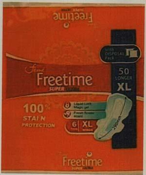 FREETIME SUPER ULTRA (and logo) trademark logo