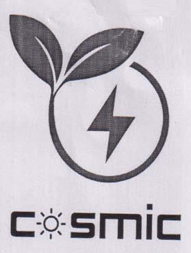 COSMIC (and logo) trademark logo