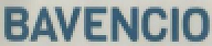 BAVENCIO (and logo) trademark logo