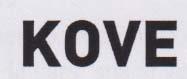 KOVE (and logo) trademark logo