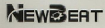NEWBEAT (and logo) trademark logo