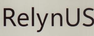 RELYNUS (and logo) trademark logo