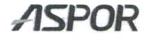 ASPOR (and logo) trademark logo