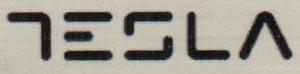 TESLA (and logo) trademark logo