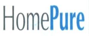 HomePure (and logo) trademark logo